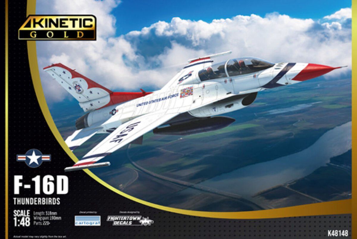 K48148 -  F-16D Viper “Thunderbirds” - 1:48