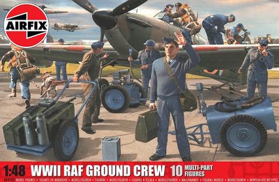 A04702 - WWII RAF Ground Crew - 1:48