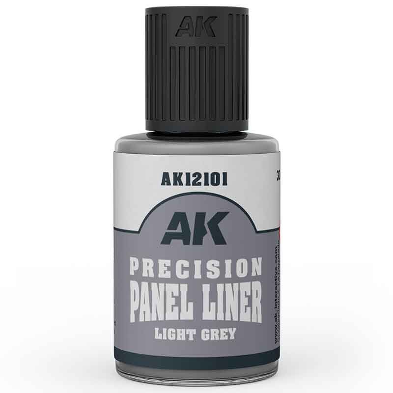 AK12101 - Precision Paneliner - Light Grey - 30ml