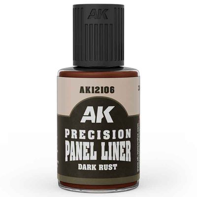 AK12106 - Precision Paneliner - Dark Rust - 30ml