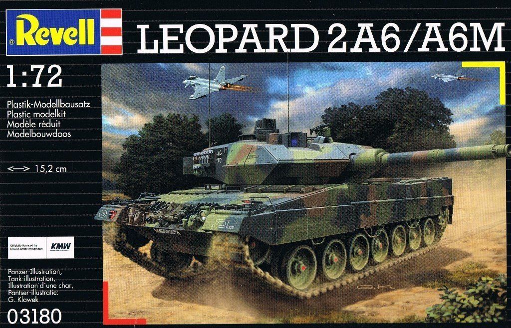 03180 - Leopard 2A6/A6M - 1:72