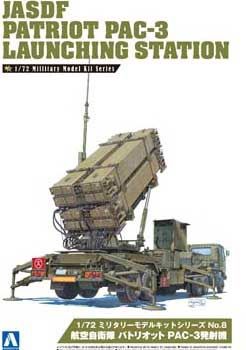 009956 - Military Model Kit Series, No.8 Patriot PAC-3 Launching Station - 1:72