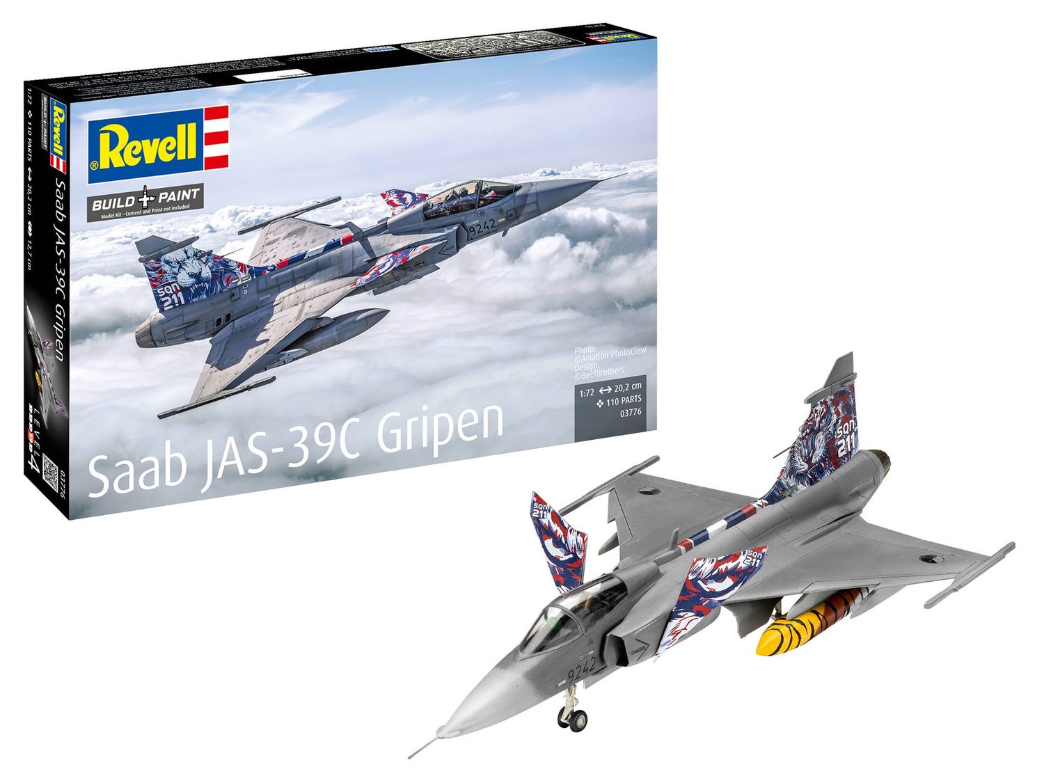 03776 - Saab JAS-39C Gripen - 1:72