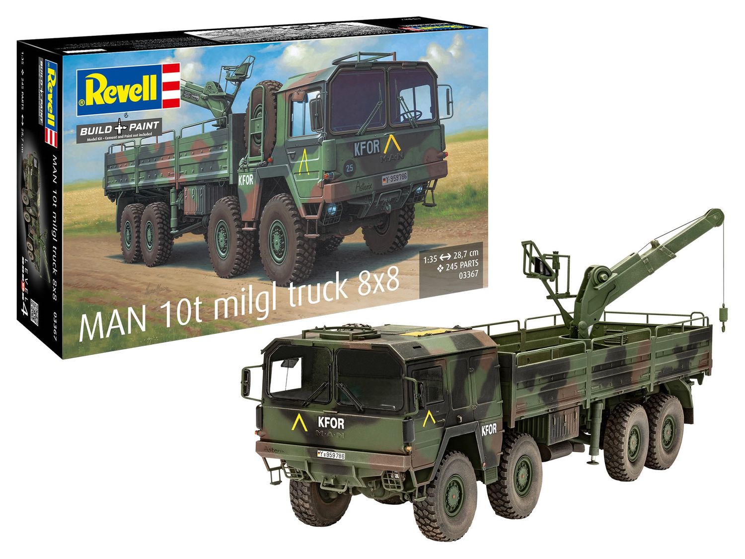 03367 - MAN 10t milgl truck 8x8 - 1:35