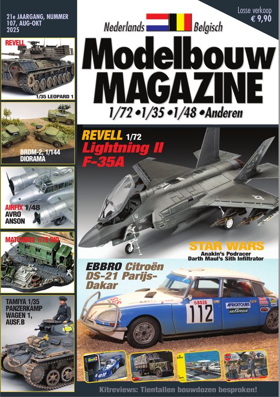 Modelbouw Magazine - nr. 107 - aug/okt &#39;25