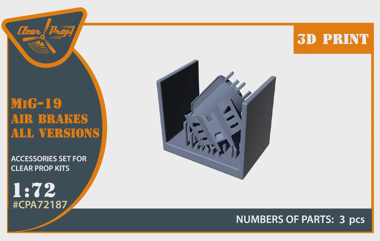 CPA72187 - MiG-19 air brakes for CP kits -  1:72