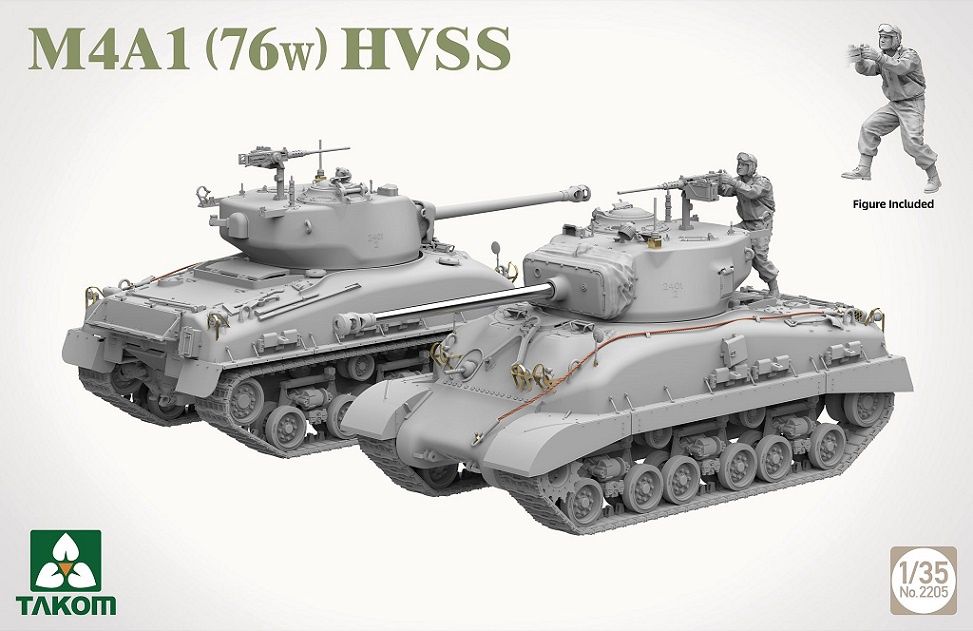 2205 - M4A1 76(w) HVSS - 1:35