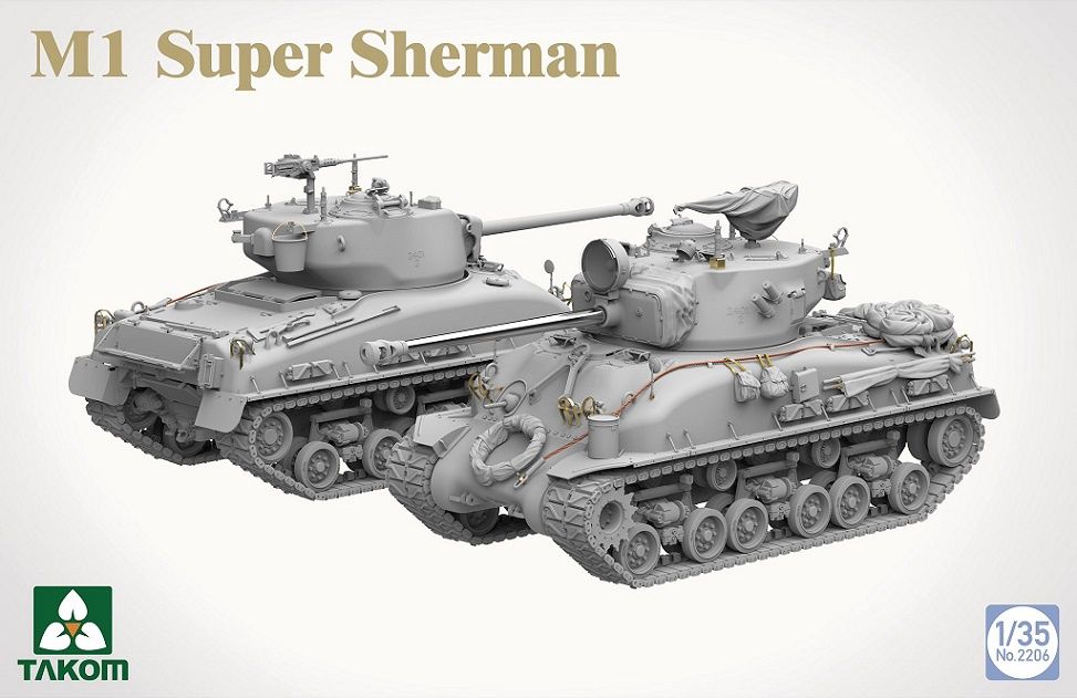 2206 - M1 Super Sherman - 1:35