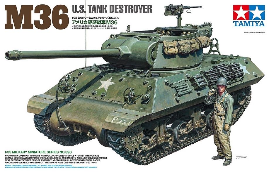 35390 - M36 U.S. Tank Destroyer - 1:35