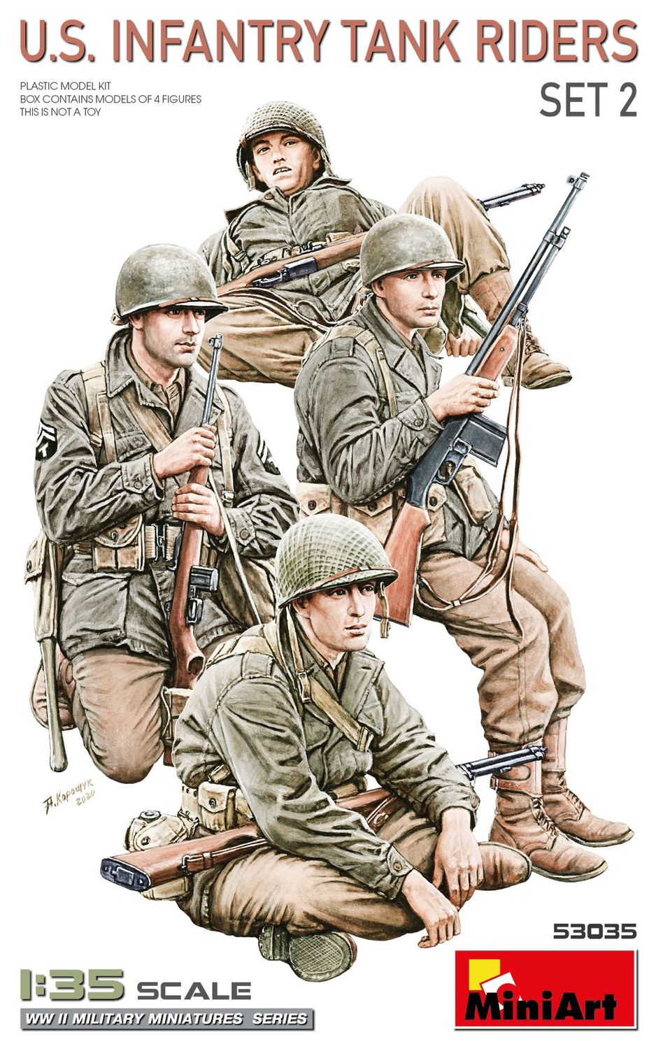 53035 - U.S. Infantry Tank Riders Set 2 - 1:35