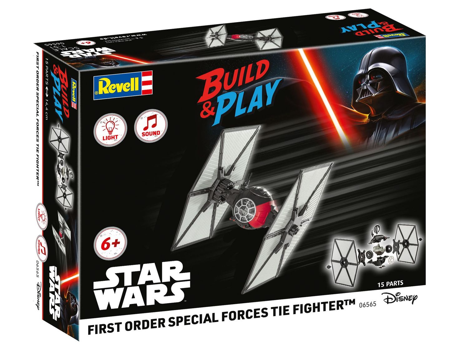 06565 - First Order Special Forces TIE Fighter (Light &amp; Sound) - Build &amp; Play - 1:51