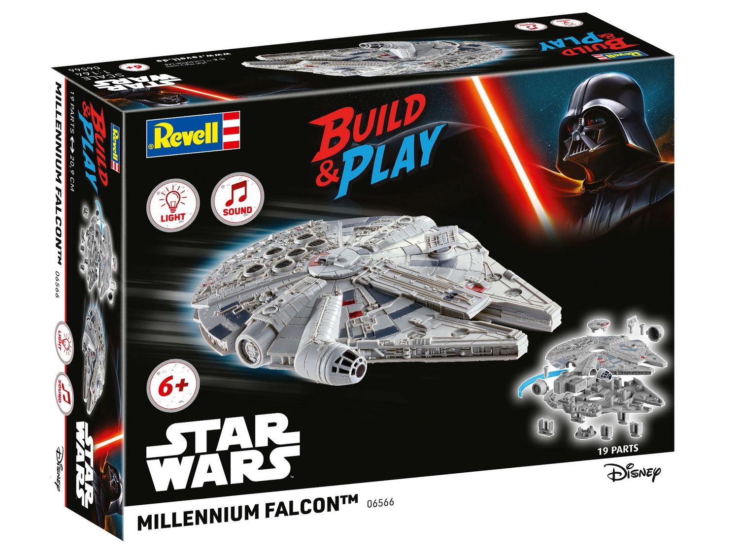 06566 - Millenium Falcon (Light &amp; Sound) - Build &amp; Play - 1:164