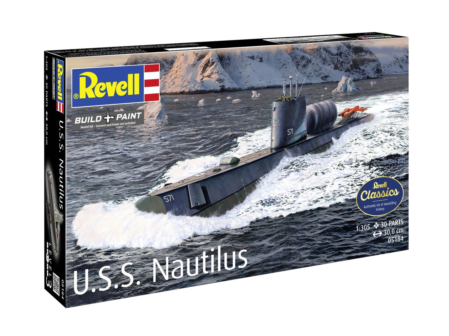 05184 - U.S.S. Nautilus - 1:305