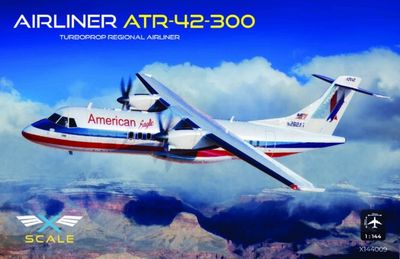 X144009 - Airliner ATR-42-300 Turboprop Regional Airliner - 1:144