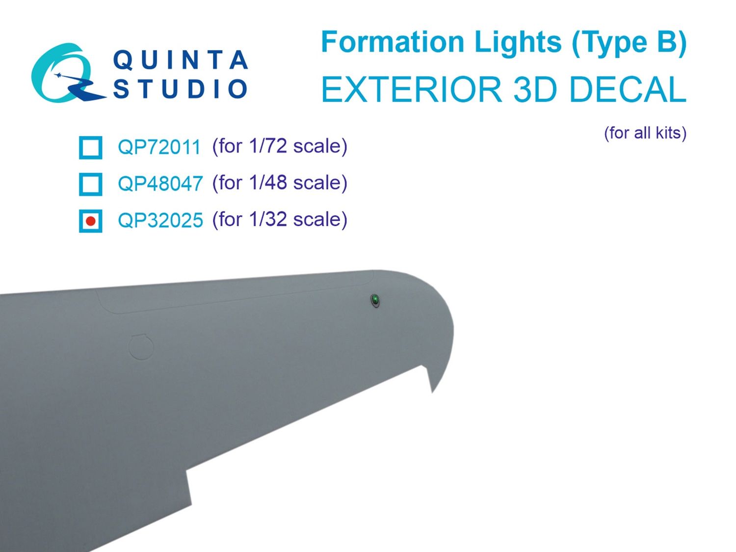 QP32025 - Formation Lights (Type B) (for all kits) - 1:32