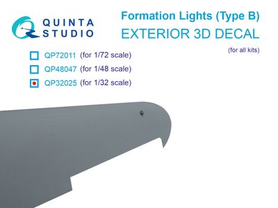 QP32025 - Formation Lights (Type B) (for all kits) - 1:32