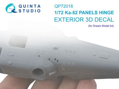 QP72018 - Ka-52 Panels Hinge (Dream Model/Quinta Models) - 1:72