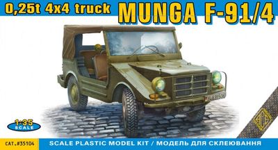 35104 - 0,25t 4x4 Truck Munga F 91/4 - 1:35