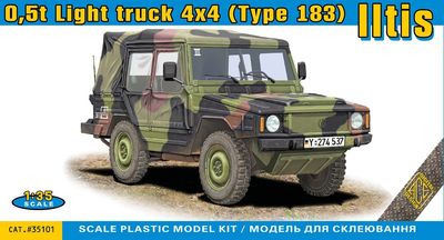 35101 - 0,5t Light truck 4x4 (Type 183) Iltis - 1:35