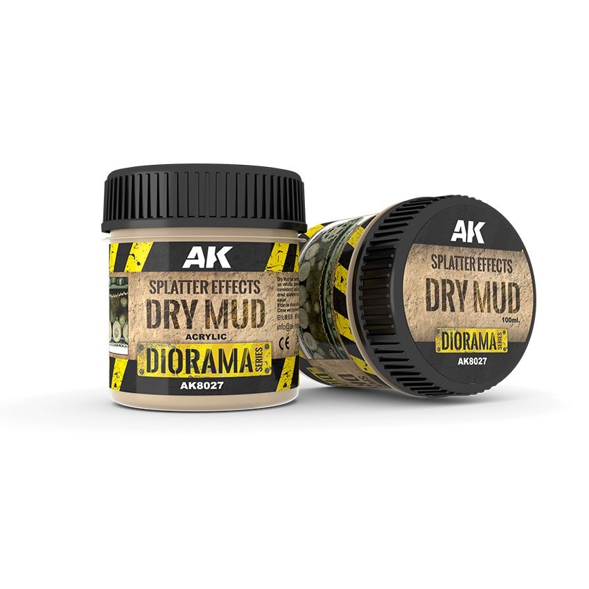 AK8027 - Splatter Effects Dry Mud (Acrylic) - 100ml