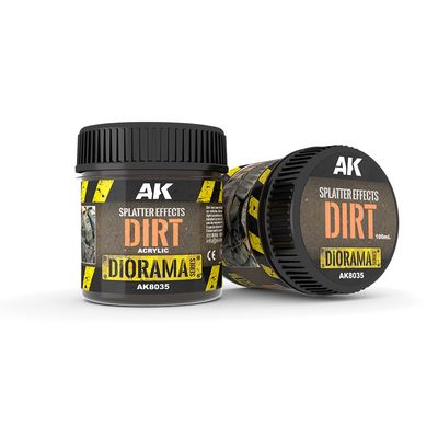AK8035 - Splatter Effects Dirt (Acrylic) - 100ml