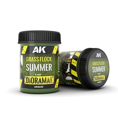 AK8220 - Grass Flock Summer - 2mm - 250ml