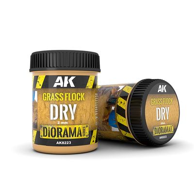 AK8223 - Grass Flock Dry - 2mm - 250ml
