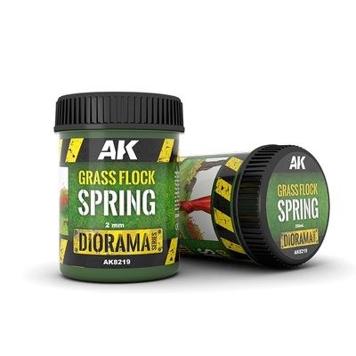 AK8219 - Grass Flock Spring - 2mm - 250ml