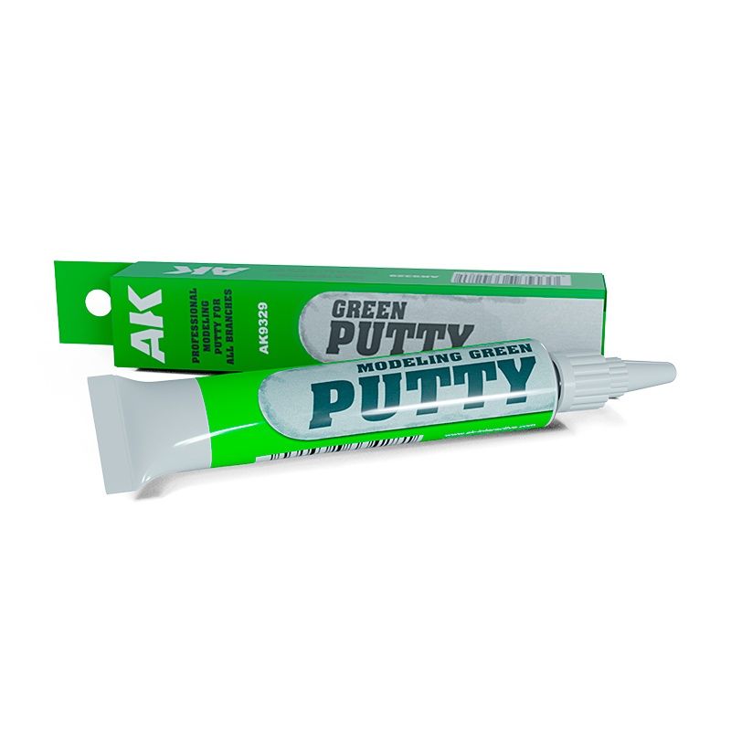 AK9329 - Modeling Green Putty - High Quality - 20ml