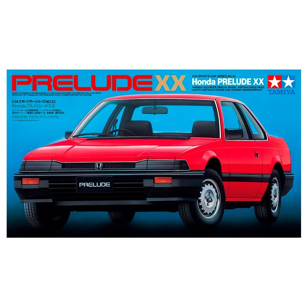 24032 - Honda Prelude XX - New Decals - 1:24