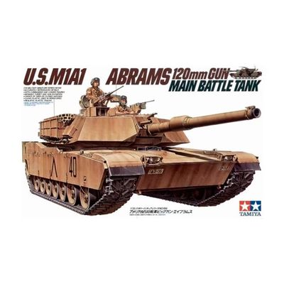 35156 - U.S. M1A1 Abrams 120mm Gun Main Battle Tank - 1:35