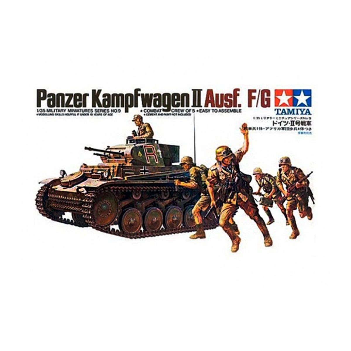 35009 - Panzerkampfwagen II Ausf. F/G - 1:35