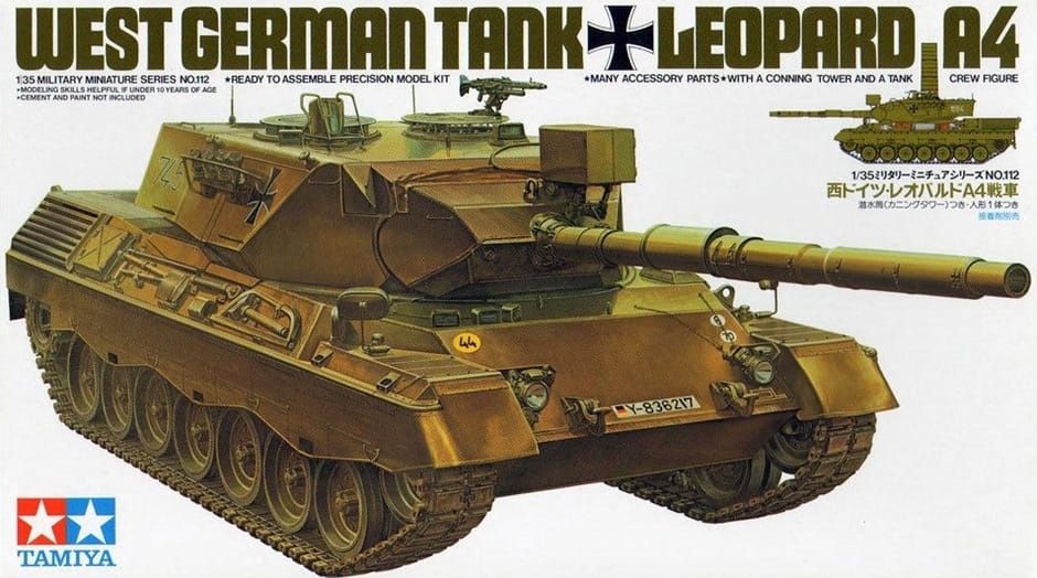 35112 - West German Tank Leopard A4 - 1:35
