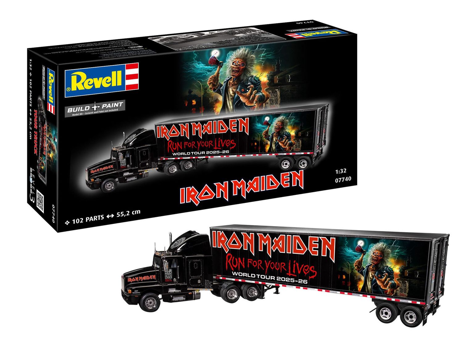 07740 - Tour Truck &quot;Iron Maiden&quot; - 1:32