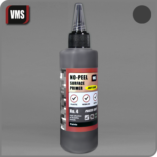 VMS.PR04 - No-Peel Primer No. 4 Panzer grey - 100 ml