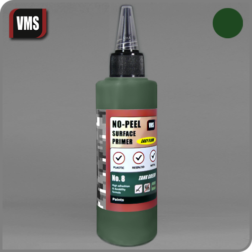 VMS.PR08 - No-Peel Primer No. 8 Tank Green - 100 ml
