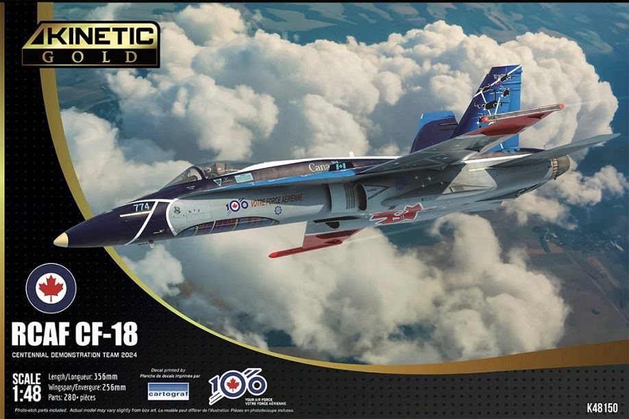 K48150 - CF-188A RCAF Centennial Demo Team 2024 - 1:48