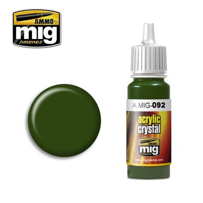 A.MIG-0092 - Acrylic color - Crystal Green - 17ml