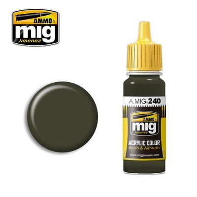 A.MIG-0240 - Acrylic color - FS 34086 (ANA 613) - 17ml