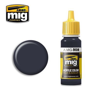 A.MIG-0908 - Acrylic color - Grey Base - 17ml