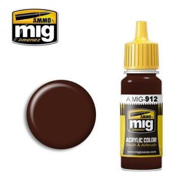 A.MIG-0912 - Acrylic color - Red Brown Shadow - 17ml