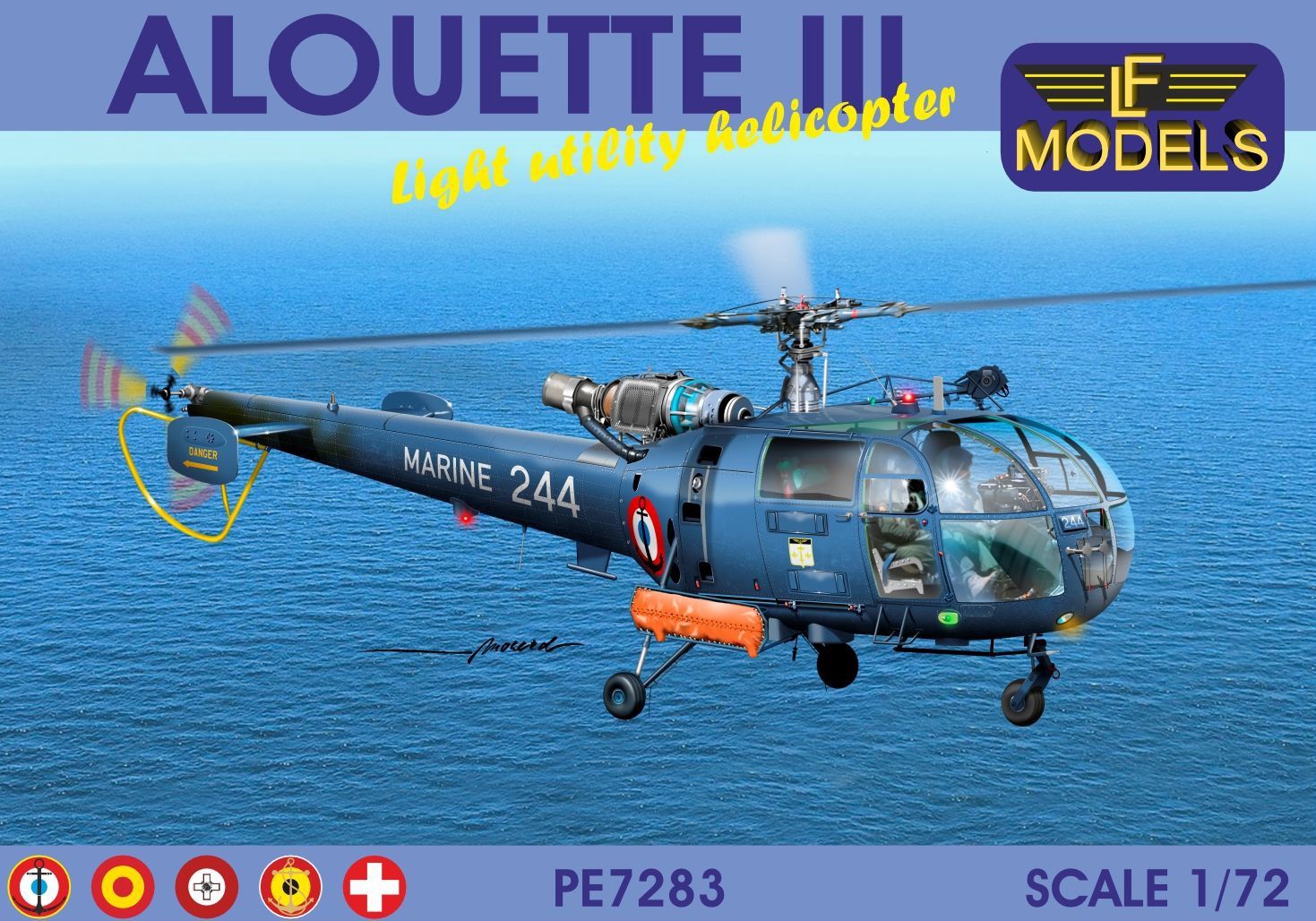 PE7283 - Alouette III - Light Utility Helicopter - 1:72