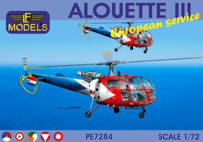 PE7284 - Alouette III - European Service - 1:72