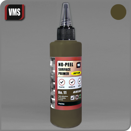 VMS.PR11 - No-Peel Primer No. 11 Olive Drab - 100ml