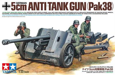 35392 - German 5 cm Anti-Tank Gun (PaK 38) - 1:35