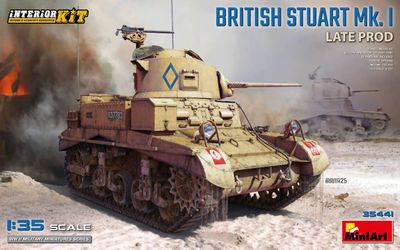 35441 - British Stuart Mk. I Late Prod - Interior Kit - 1:35