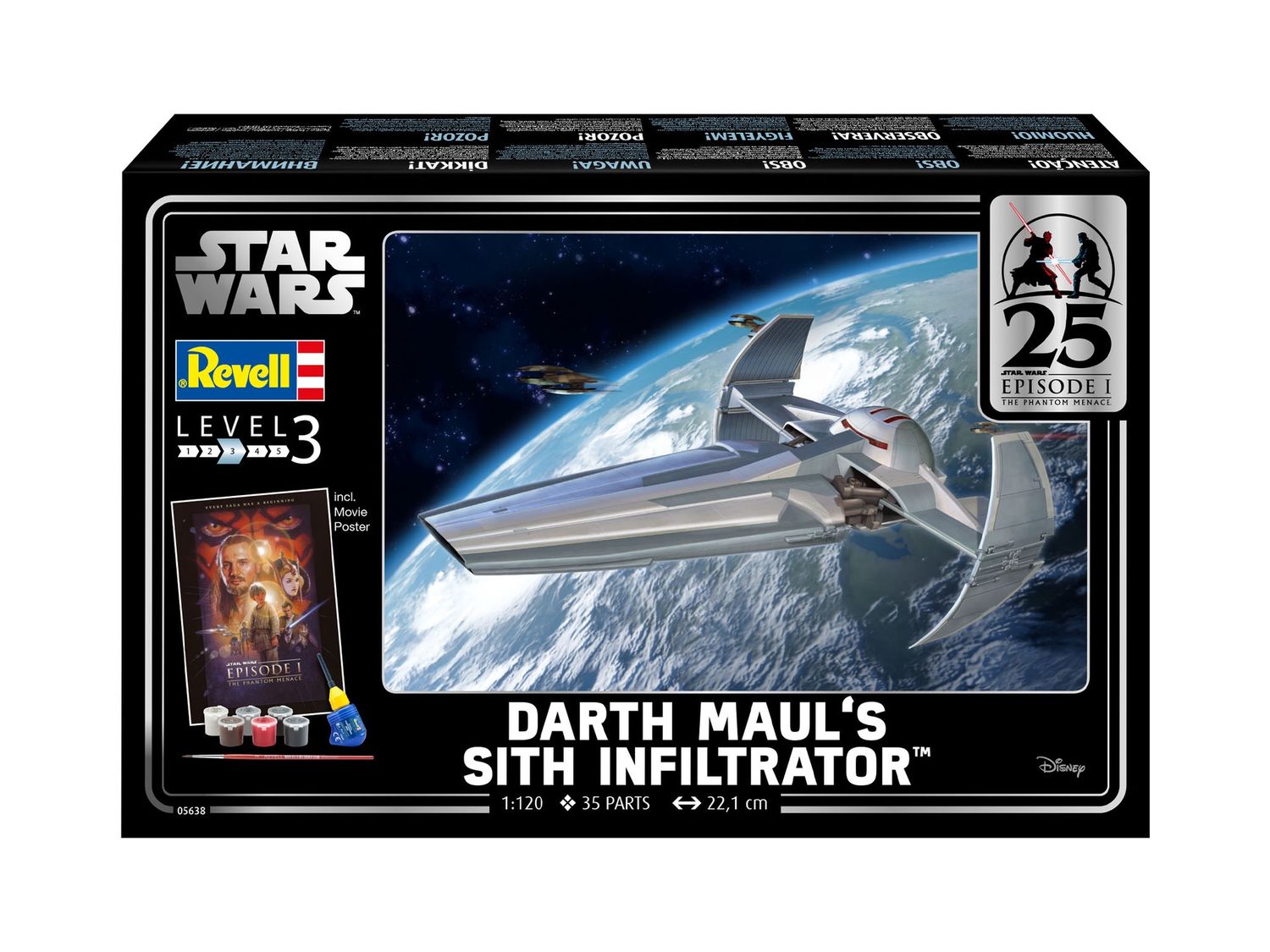 05638 - Darth Maul's Sith Infiltrator - Giftset - 1:120