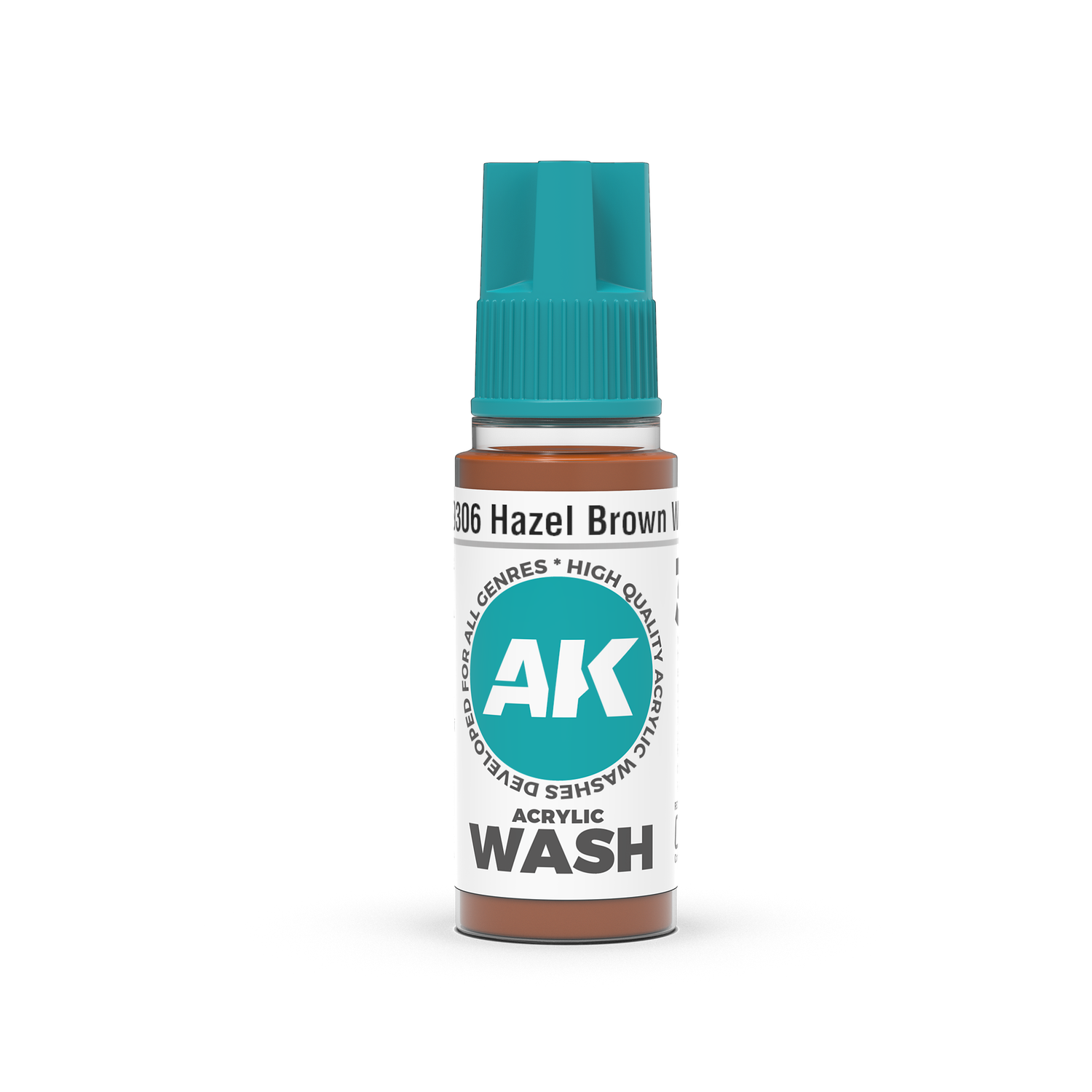 AK19306 - Hazel Brown Wash - 18ml