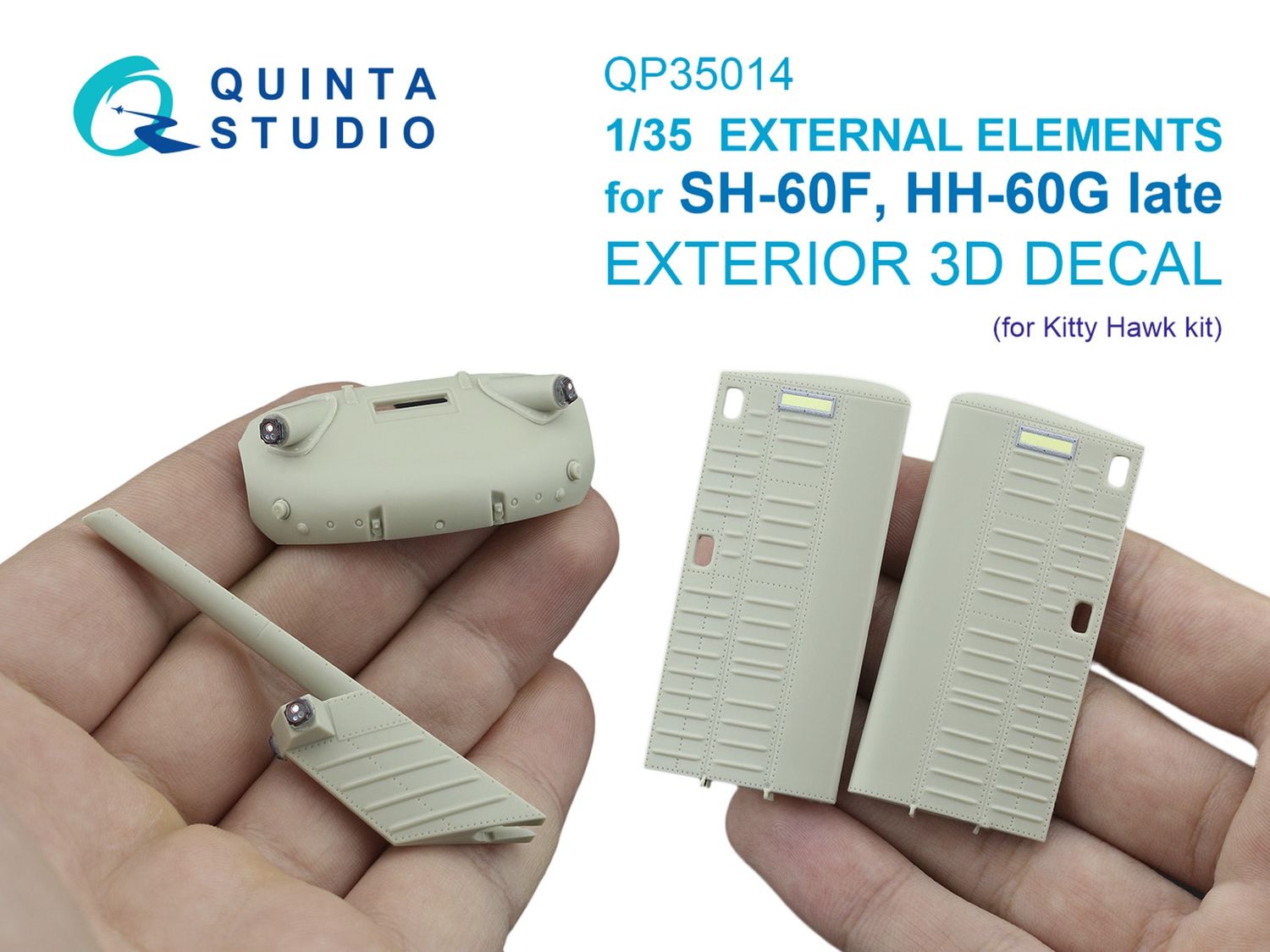 QP35014 - SH-60F, HH-60G late External elements (Kitty Hawk) - 1:35