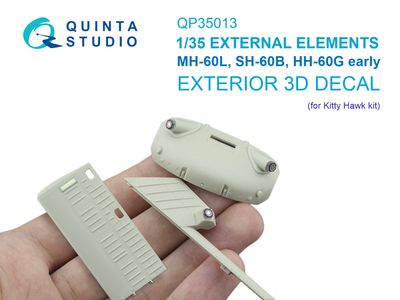 QP35013 - MH-60L, SH-60B, HH-60G early External elements (Kitty Hawk) - 1:35